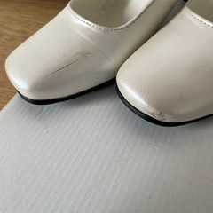 ウェディングドレス用　靴の画像