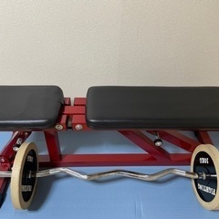 可変式ダンベル　インクラインベンチ　イージーバー　セットの画像