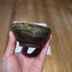 陶器食器　手作りお小皿の画像