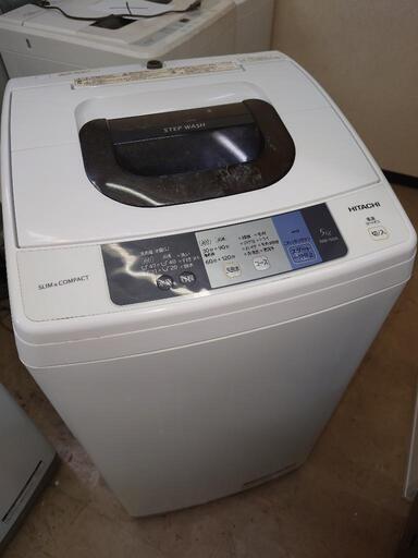 HITACHI　洗濯機（美品）
