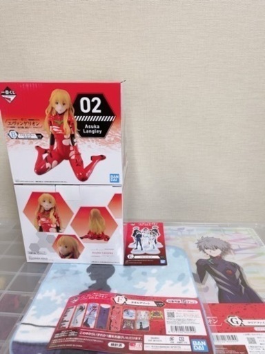 エヴァンゲリオン一番くじ〜初号機、暴走！〜B賞アスカ•ラングレー2セット