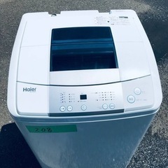 ②✨2017年製✨208番 ハイアール✨電気洗濯機✨JW-K60M‼️