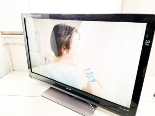 シャープ 40V型 液晶 テレビ AQUOS LC-40DR3 ハイビジョン ブルーレイレコーダー内蔵 