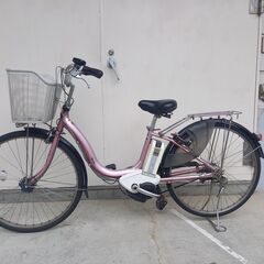 B1076 電動自転車 ヤマハ　PAS NATURA　8.1AH 26インチ