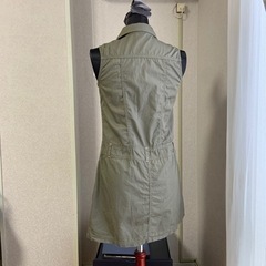美品❣️アーミー色ジャンスカの画像