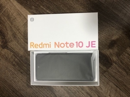 【新品未使用】Redmi Note 10 JE【SIMフリー】