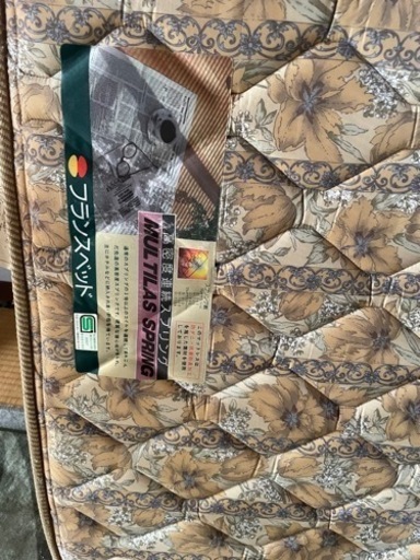 シングルベッド　引き出し付き