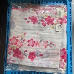 大人用浴衣セット　ピンクの画像