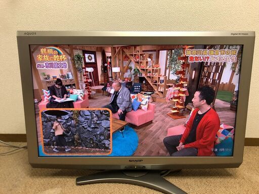 値下げしました。シャープ液晶カラーテレビ３２インチ　B-CASカード付　アクオス LC-32E6　2010年製