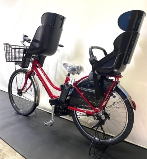 関東全域送料無料 保証付き 電動自転車　ブリヂストン　ハイディ2 26インチ 3人乗り 12.8ah
