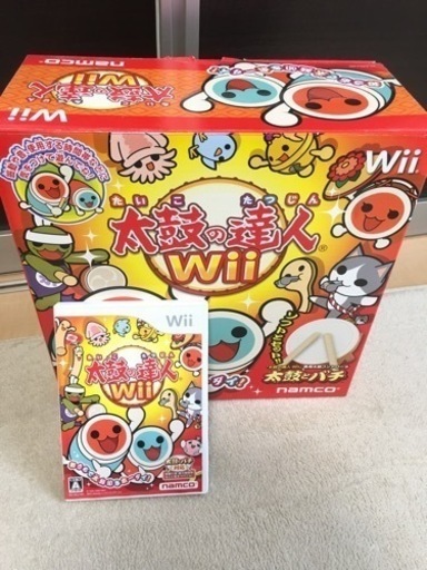 wii 太鼓の達人　ソフトセット