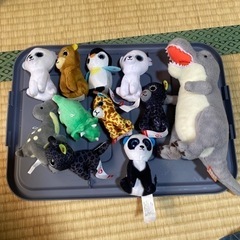 マックの景品、ガチャガチャ、クレーンゲームの景品などのぬいぐるみ