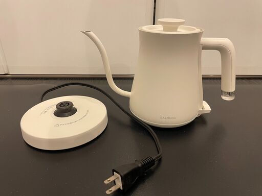 BALMUDA The Pot  バルミューダ 電気ケトル ホワイト