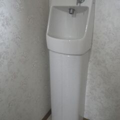 TOTO 壁埋め込み手洗器 一式 L570 (給水管、配水管、カ...