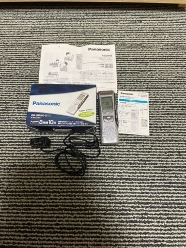 Panasonic ICレコーダー RR-QR160-S