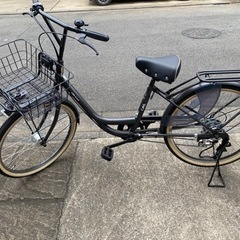 あさひ[ASAHI] カーグ バケット 24インチ 6段変速 子供乗せ自転車