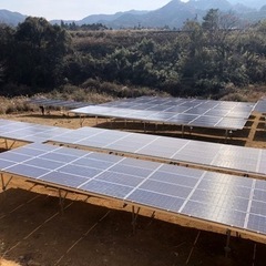三田西インター近く　太陽光発電所建設