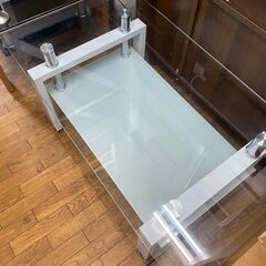 【リサイクルショップどりーむ鹿大前店】No.487　ガラステーブ...