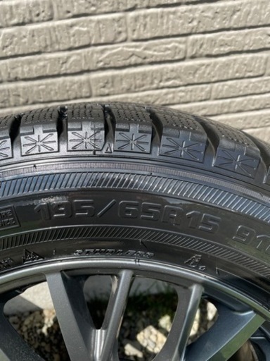 スタッドレスタイヤ ホイールセット 4本　GOODYEAR グッドイヤー アイスナビ 195/65R15
