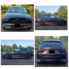 (マツダ)CX-5☆マッドブラックフルラッピングの画像