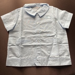 【新品】一枚850円 半袖ブラウス  青
