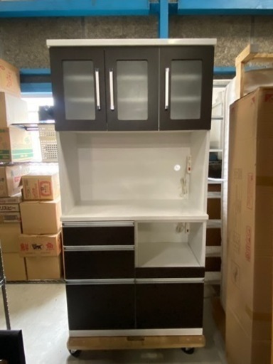 激安食器棚!! キッチンボード 人気サイズです!!