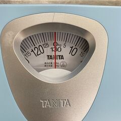 【リサイクルショップどりーむ鹿大前店】No.1720　体重計　タニタ製　水色　消毒済み商品で安心♪の画像