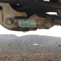 旧車ホンダタクト売ります。ナンバー取得！【現車確認後、早い者勝ちです。】の画像