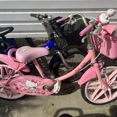 キティちゃん 自転車の中古が安い！激安で譲ります・無料で