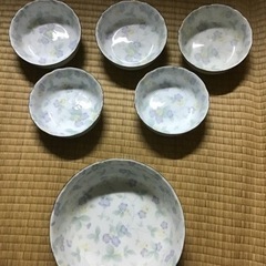 未使用　林斎　サラダボール　6点セットの画像