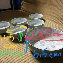 未使用　林斎　サラダボール　6点セットの画像
