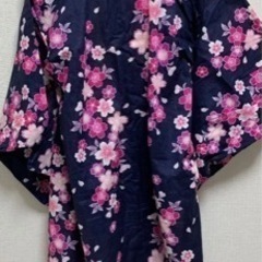 浴衣3点セット❤︎バッグ付き❤︎新品同様超美品♪の画像