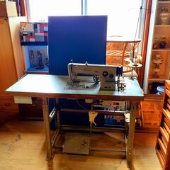 MITSUBISHI DB-120 三菱 脚付きミシン台 アンテ...