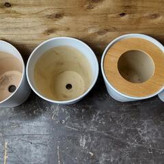 植木鉢4つ差し上げます！の画像