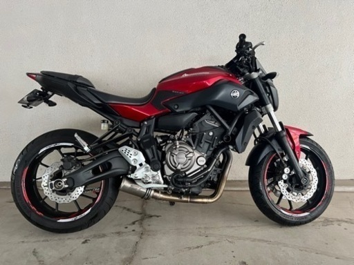 YAMAHA MT07 走行31253 車検ほぼ2年 フルエキ