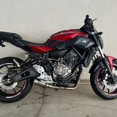 YAMAHA MT07 走行31253 車検ほぼ2年 フルエキ