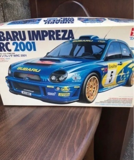 タミヤ スバル インプレッサ WRC 2001 1/24 プラモデル