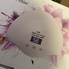 ジェルネイルセット　ライト付きの画像