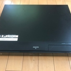 値下げ　SHARP AQUOS ブルーレイ BD-HDW22