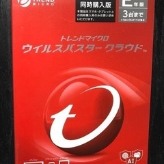 トレンドマイクロウルスバスタークラウド2年版3台まで/(終了です！)