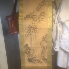 狩野派掛け軸の画像