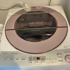 洗濯機　SHARP