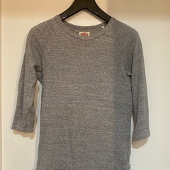 引渡し済【部屋着に！】ストレッチフライス 7部袖Tシャツ（Uネッ...