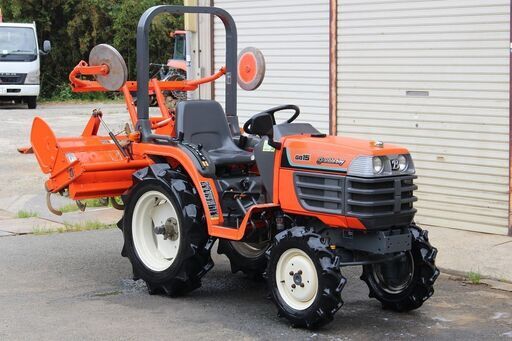 【SOLD OUT】【超美品】クボタ トラクター GB15 15馬力 倍速 逆転 水平 尾輪【清掃・整備済】【農機具でっく】【福岡】【トラクター】