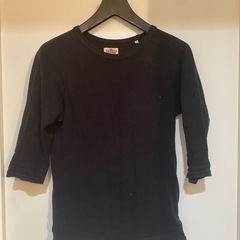 引渡し済【部屋着に！】ストレッチフライス 7部袖Tシャツ（Uネッ...