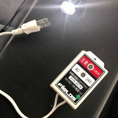 電圧確認ユニット　100V 24V ミニLEDライト