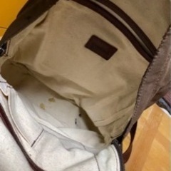 ゲンテン　genten レザー　キャンパス　リュクサックの画像