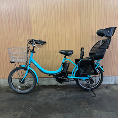 格安‼️ 子供乗せ 電動自転車 YAMAHA バビー  20インチ ブルー 自宅引き取り割引き有り❗️ 