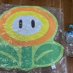スーパーマリオ　フラワー　マット
