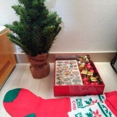 クリスマスツリーセットの画像